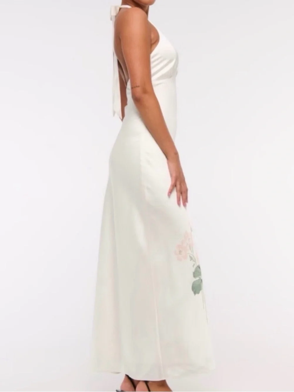 The A&F Julia Slip Halter Maxi